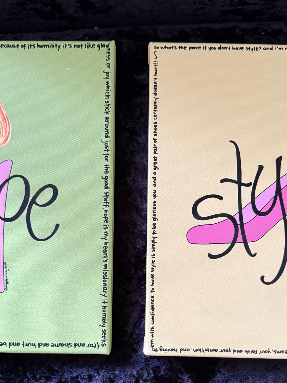 Canvas Wall Art to Hang Featuring Fun and Inspirational Design